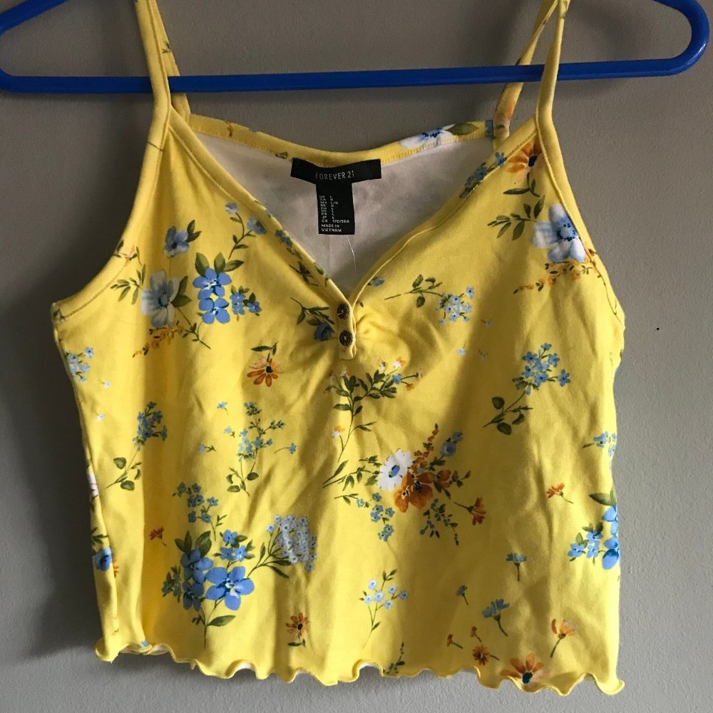 Crop tank top